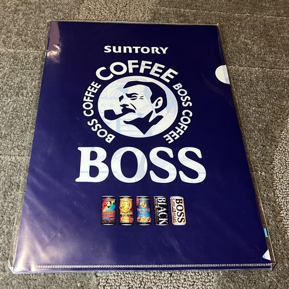 Suntory Nomu VTuber Clear File Folder Plastic Anime Japan Exclusive Official - Picture 2 of 6